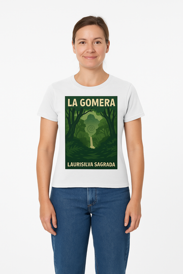 Camiseta Mujer La Gomera – “Laurisilva Sagrada”