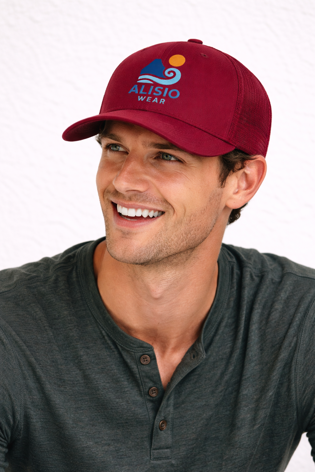 Gorra Trucker Alisio - Logo Bordado - Alisio Wear
