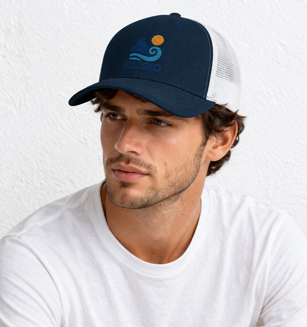 Gorra Trucker Alisio - Logo Bordado - Alisio Wear