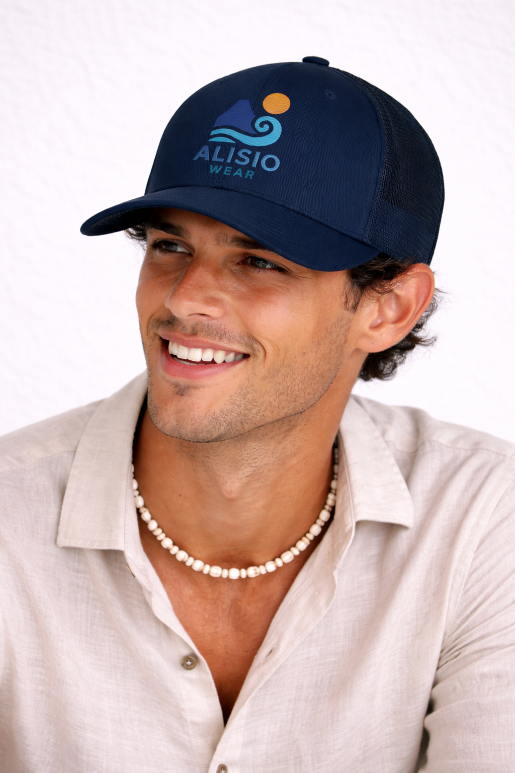 Gorra Trucker Alisio - Logo Bordado - Alisio Wear