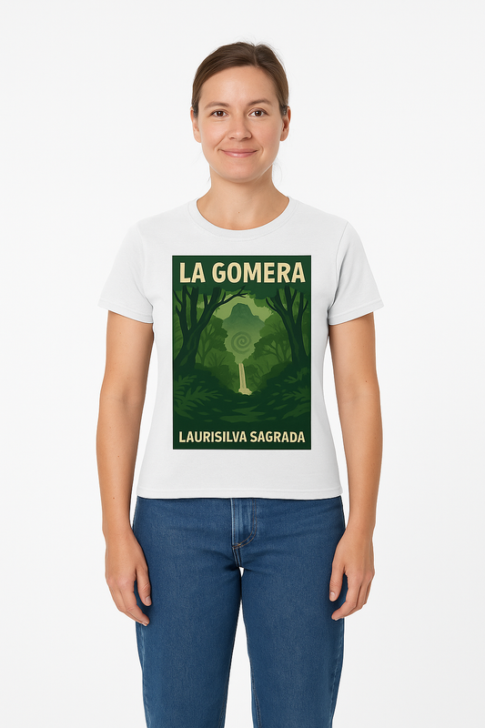 La Gomera Women's T-shirt – “Sacred Laurel Forest”