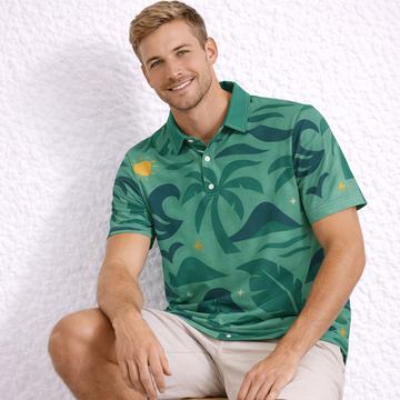 Polo Slim Fit - Verde Isla - Alisio Wear