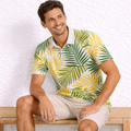 Polo Slim Fit Hombre – “Green Tropic” | Alisio Wear - Alisio Wear