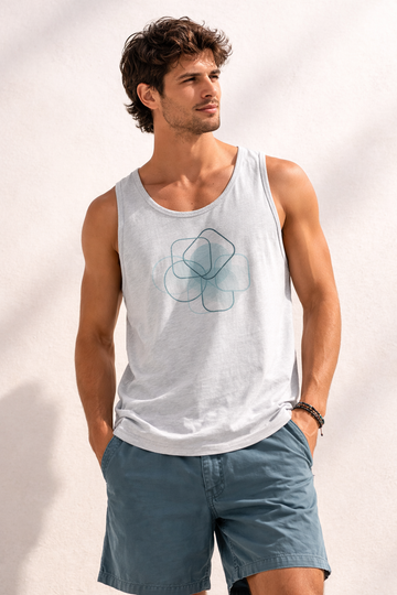 Camiseta Tirantes Hombre - Geometrica