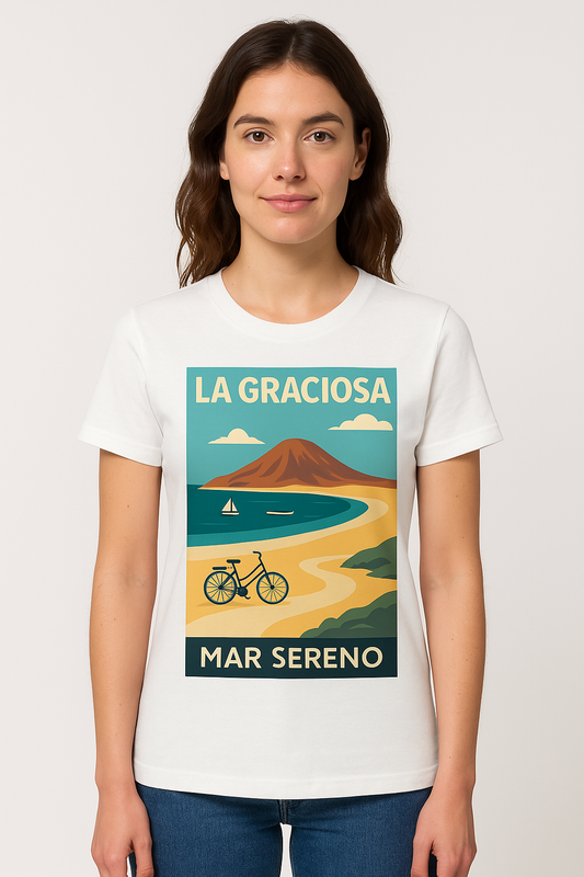 La Graciosa Women's T-Shirt – “Serene Sea”