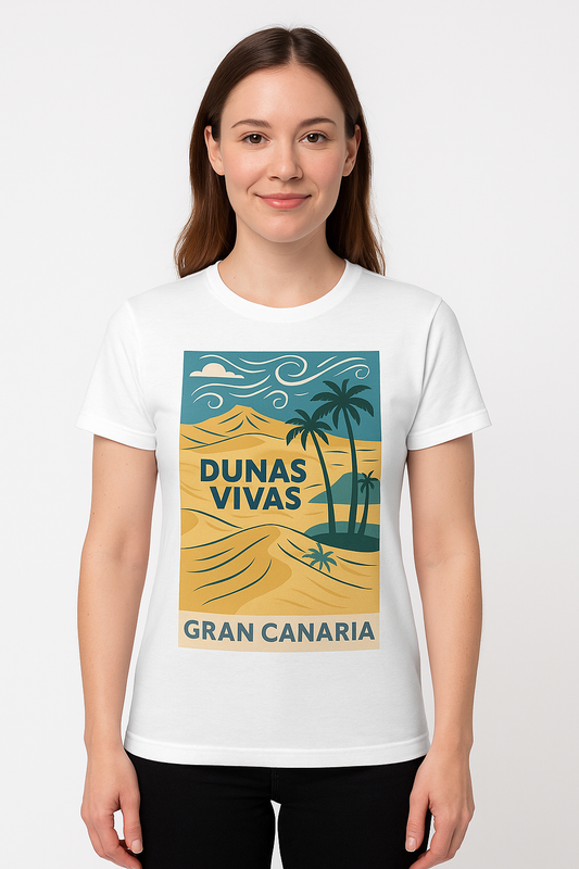 Gran Canaria Women's T-shirt – “Living Dunes”