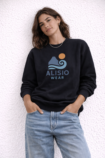 Sudadera mujer Alisio Wear · Logo original