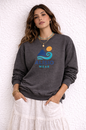 Sudadera mujer Alisio Wear · Logo original