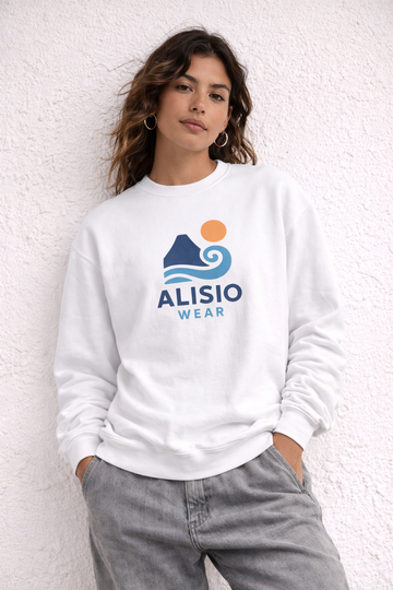 Sudadera mujer Alisio Wear · Logo original